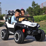 iGlide® Kids Electric Ride On Car Grand UTV -4XL Red