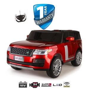 i-Glide™ Kids Electric Ride On Rover SUV 3XL Red