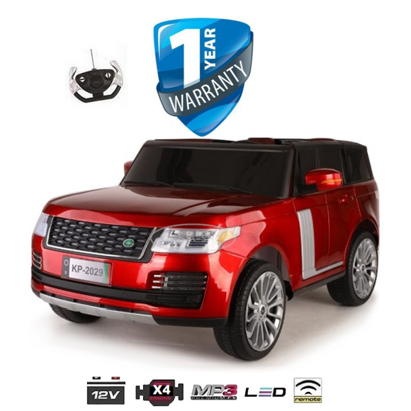 Kids Electric Ride On Rover SUV 3XL Red