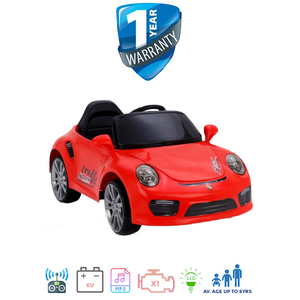 i-Glide™ Kids Electric Ride On Car Porsche Carrera