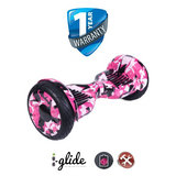 Hoverboard iGlide™ V3 10" Bluetooth Off-Road - Pink Camouflage