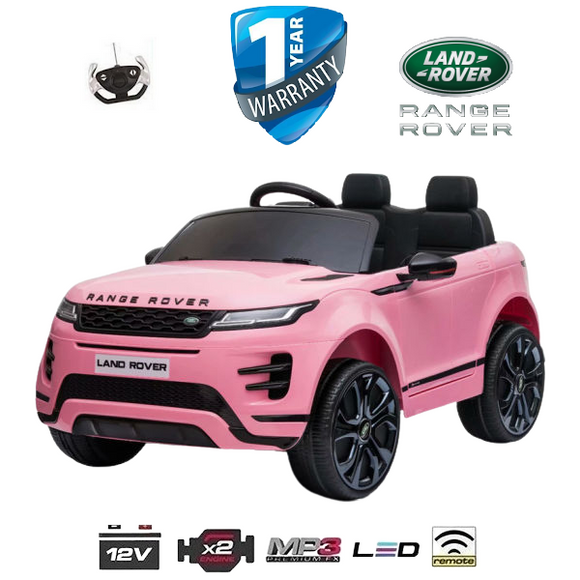 Kids Electric Ride On Range Rover Evoque Pink