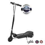 iGlide™ V7 5.5" Folding Electric Scooter Black + Free Seat & Basket