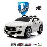 i-Glide™ Kids Electric Ride On Car Maserati SUV White