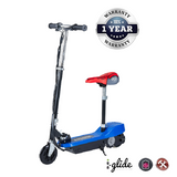 iGlide™ V7 5.5" Folding Electric Scooter Black + Free Seat & Basket