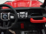iGlide® Kids Electric Ride On Car Grand UTV -4XL Red