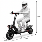 iGlide® Gear Up Folding Electric Scooter 48V 3000W