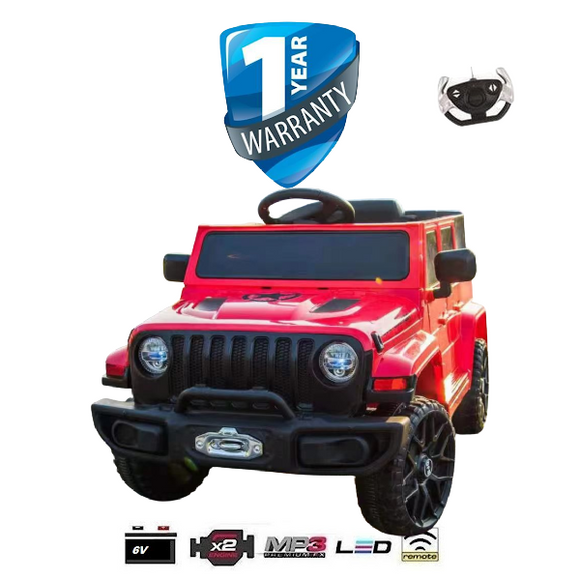 i-Glide™ Kids Electric Ride On Car Jeep Rubi M