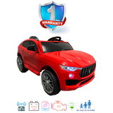 i-Glide™ Kids Electric Ride On Car Maserati SUV Red
