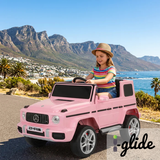 iGlide® Kids Electric Ride On Mercedes G Class AMG 5XL Limited Edition Pink