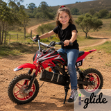 iGlide® Kids Electric Ride On Dirt Bike 1000W Brushless 36V 5XL