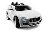 i-Glide™ Kids Electric Ride On Car Maserati SUV White