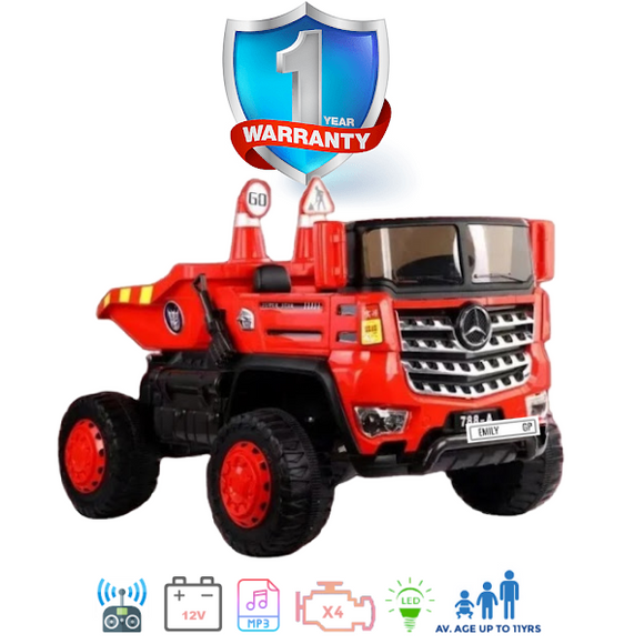 iGlide® Kids Electric Ride On Dump Truck