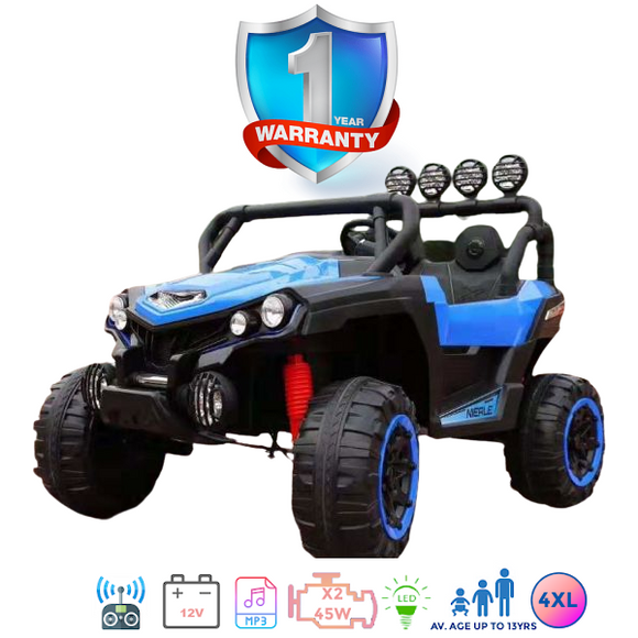 iGlide® Kids Electric Ride On Car Grand UTV -4XL Blue – iGlide a