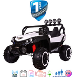 i-Glide™ Kids Electric Ride On Car Grand UTV -4XL White