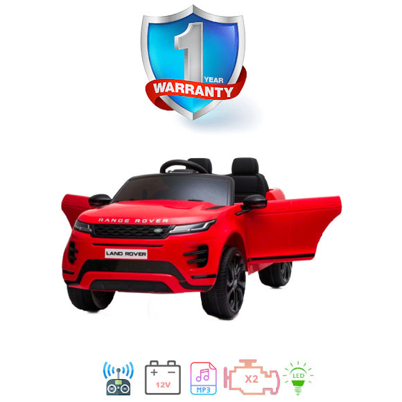 i-Glide™ Kids Electric Ride On Range Rover Evoque Red