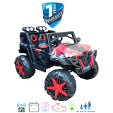 iGlide® Kids Electric Ride On Car X-UTV XL 4X4 Red