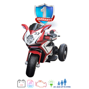 i-Glide™ Kids Electric Ride On Bike GS XL Red