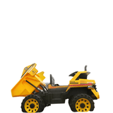 i-Glide™ Kids Electric Ride On Tipper Truck 4X4 Yellow