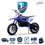 iGlide® Kids Electric Ride On Dirt Bike 1000W Brushless 36V 5XL