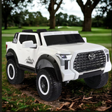 iGlide® Kids Electric Ride On Car 4X4 Toyota Tundra Pick Up 3XL White