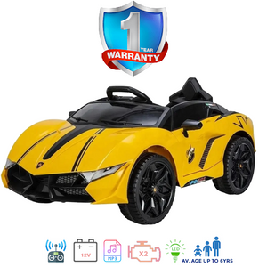 i-Glide™ Kids Electric Ride On Lambo Yellow