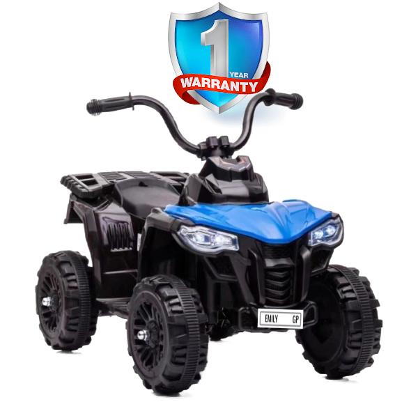 Kids Electric Ride On iGlide® Mini Quad Bike Blue – iGlide a