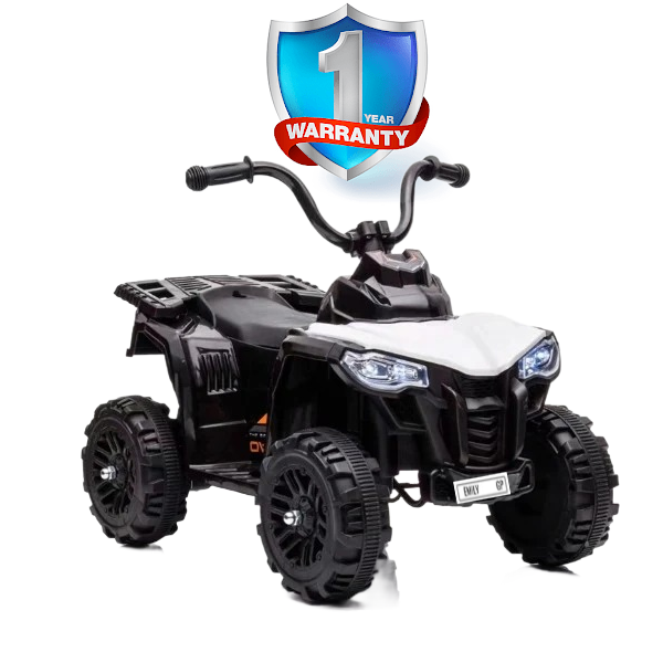 Kids Electric Ride On iGlide® Mini Quad Bike White – iGlide a