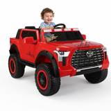 iGlide® Kids Electric Ride On Car 4X4 Toyota Tundra Pick Up 3XL Red