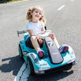 i-Glide™ Kids Electric Ride On Car Racing Cart