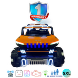 i-Glide™ Kids Electric Ride On Car Mega Jeep 4X4 5XL