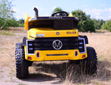 i-Glide™ Kids Electric Ride On Tipper Truck 4X4 Yellow