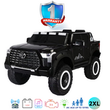 iGlide® Kids Electric Ride On Car 4X4 Toyota Tundra Pick Up 3XL Black