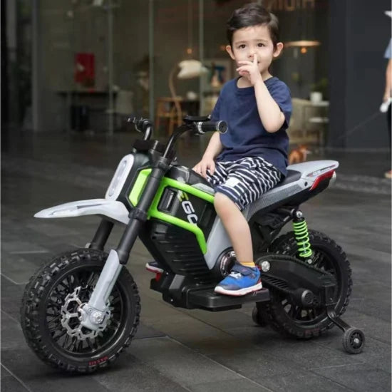 iGlide® Kids Electric Ride On ECO Dirt Bike Blue – iGlide a