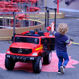 i-Glide™ Kids Electric Ride On Unimog Fire Truck 2XL