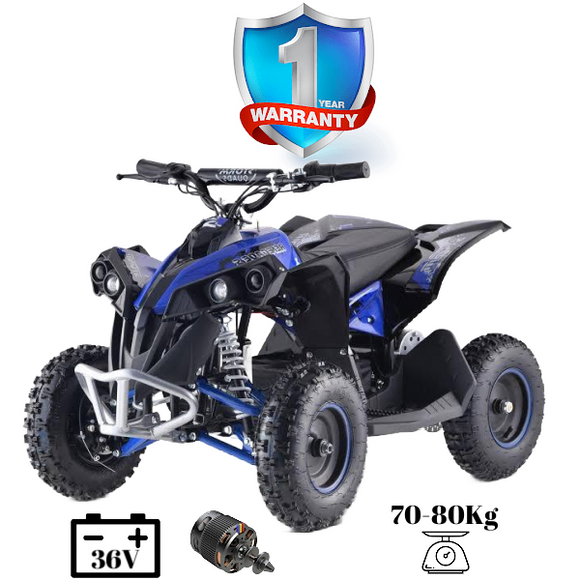 iGlide® Kids Electric Ride On Blast Quad Bike 800W 36V 5XL