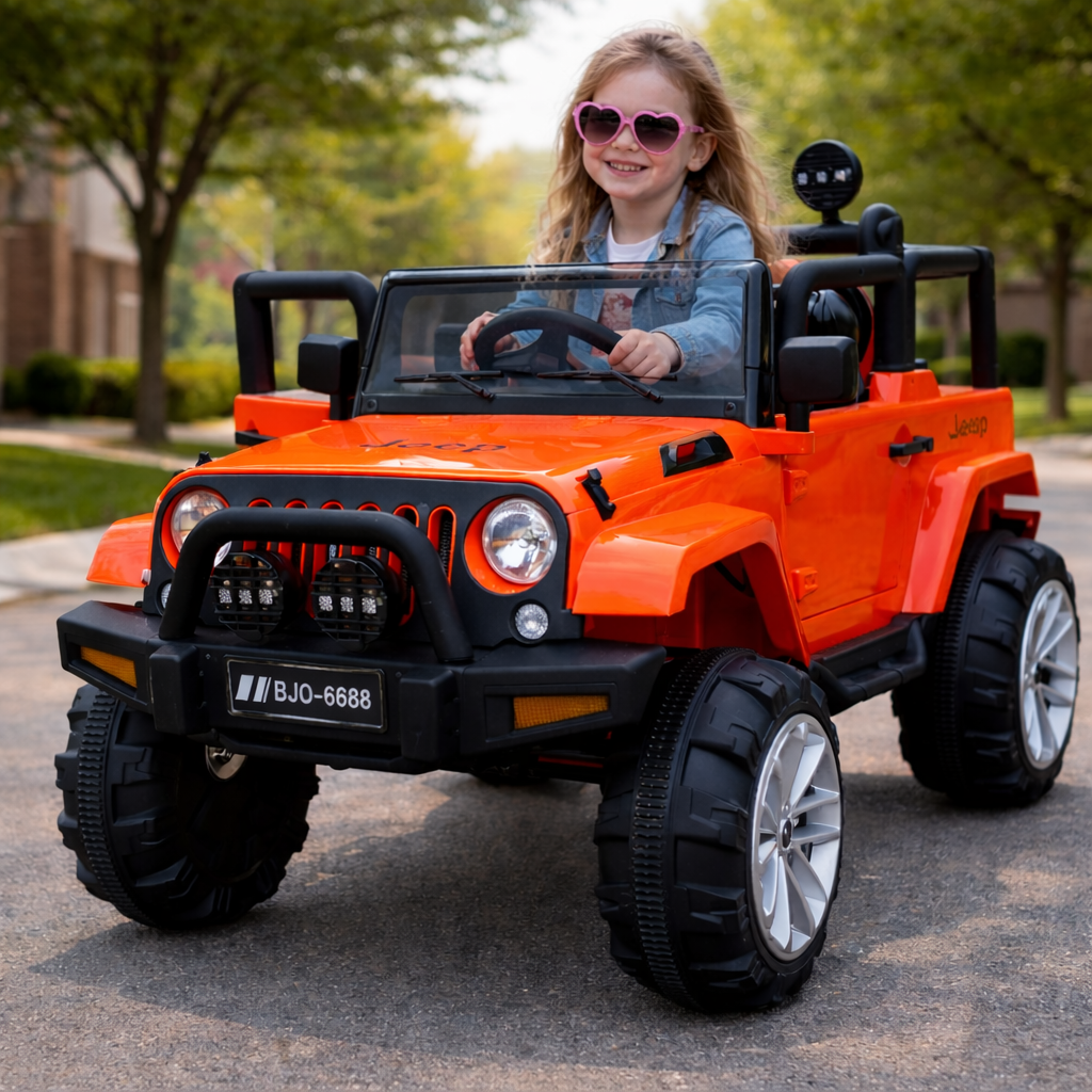 iGlide® Kids Electric Ride On Car Jeep Large 4X4 – iGlide a