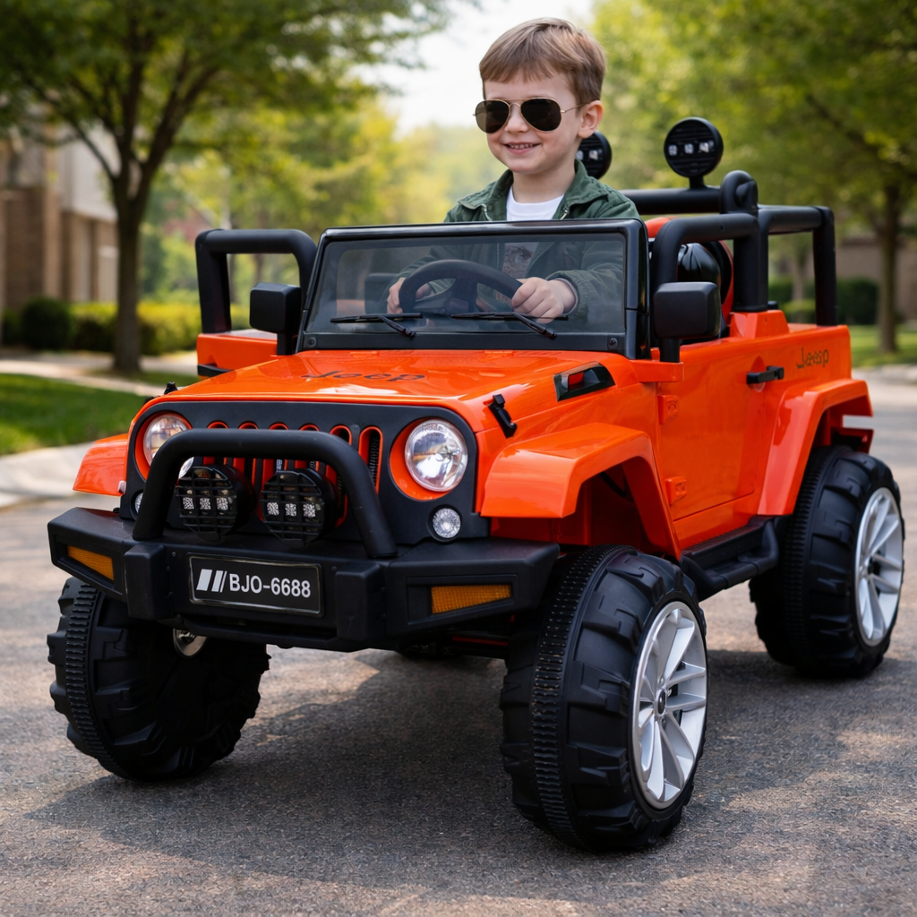 iGlide® Kids Electric Ride On Car Jeep Large 4X4 – iGlide a