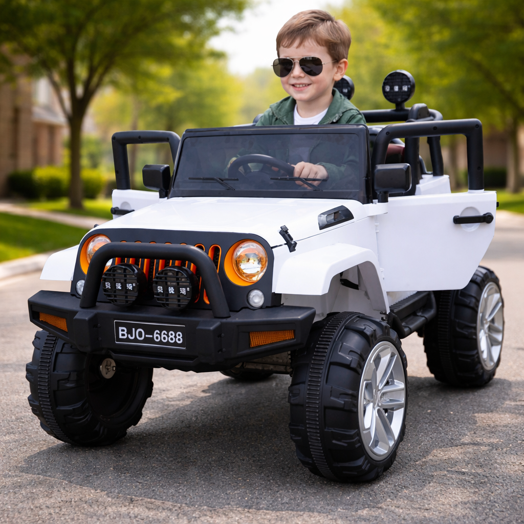 iGlide® Kids Electric Ride On Car Jeep Large 4X4 – iGlide a