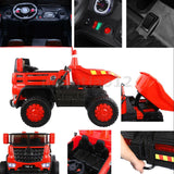 iGlide® Kids Electric Ride On Dump Truck