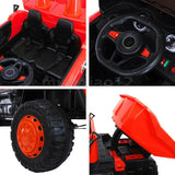 iGlide® Kids Electric Ride On Dump Truck