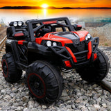 iGlide® Kids Electric Ride On Car X-UTV XL 4X4 Red