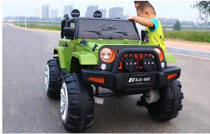 i Glide Kids Electric Ride On Car Jeep Large 4X4 iGlide a Division of Exclusive Brands Online
