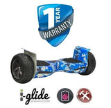 Hoverboard iGlide® V4 8.5" Bluetooth Off Road APP Enabled Blue Army
